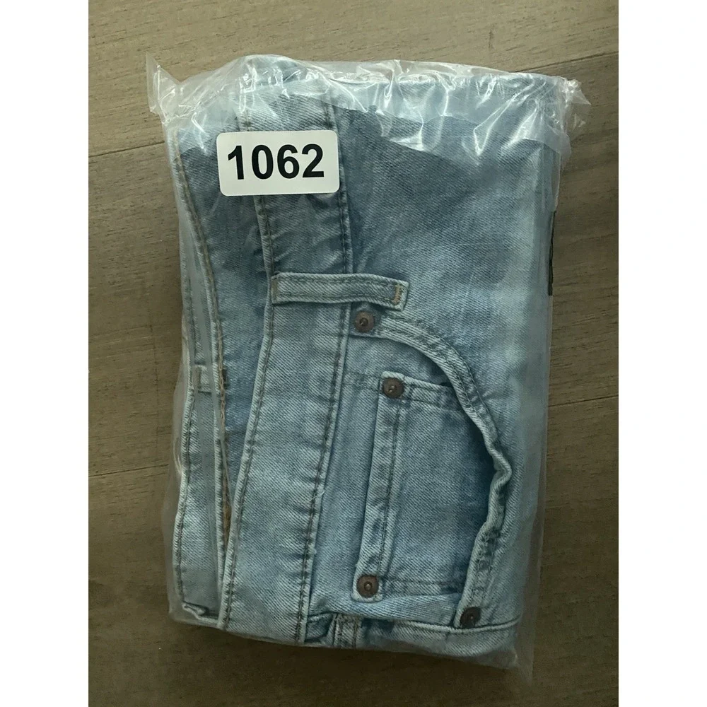 Levis 412 Mens Shorts Jorts Jeans Blue Size 40 - Picture 8 of 8
